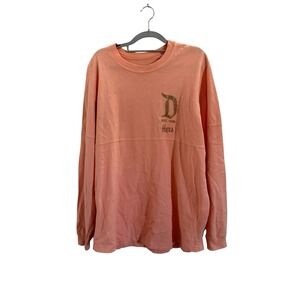 Disney Spirit Jersey Disneyland Resort Glitter Peach  Medium READ